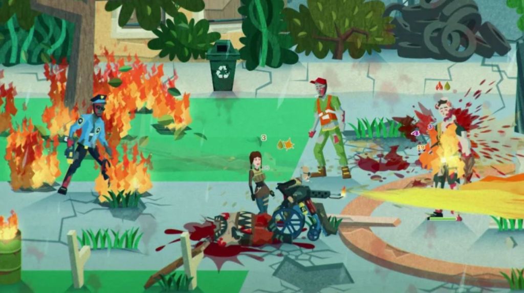 Tryb lokalnej kooperacji w Infected Shelter