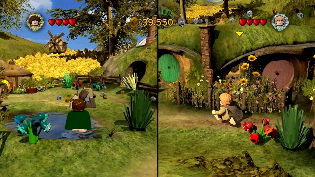 Tryb split-screen w LEGO: LOTR