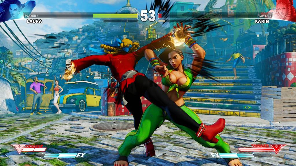Tryb lokalnej rywalizacji w Street Fighter V