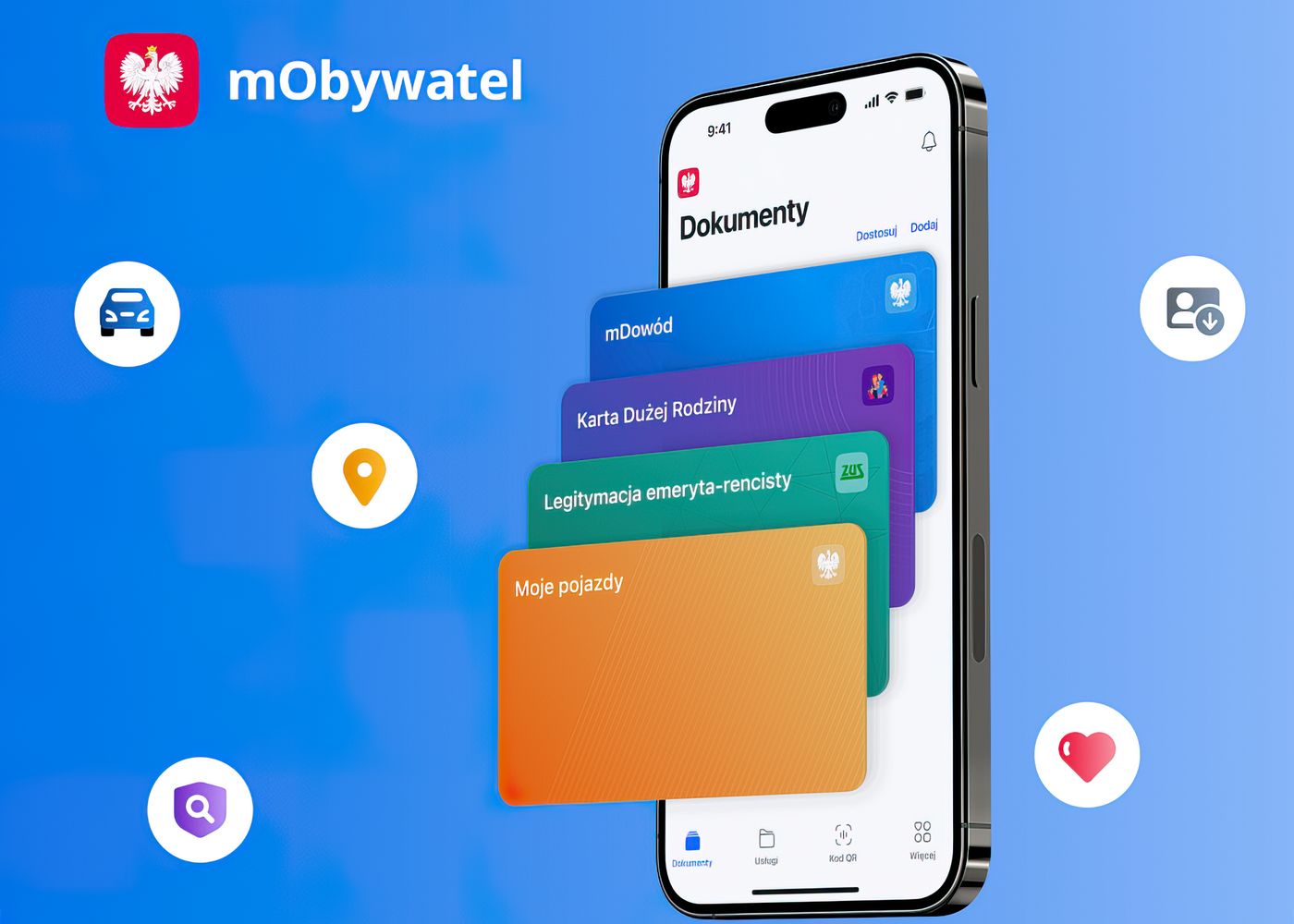 mObywatel aktualna lista zmian