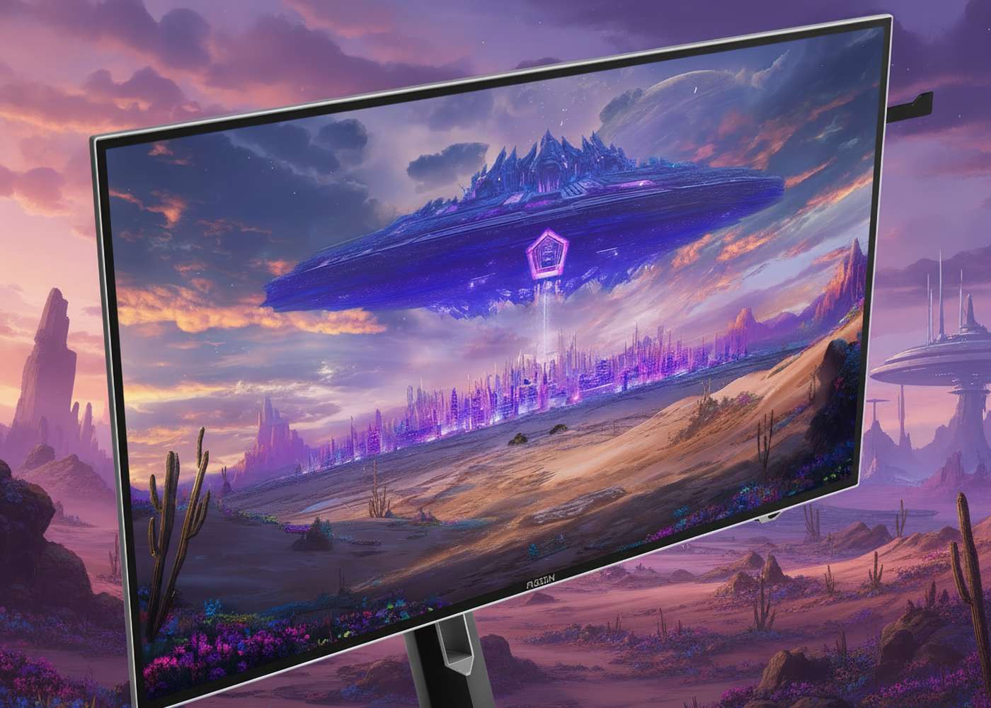 AOC pokazuje monitor AGON PRO 540 Hz. Nowy WOLED ma nawet 1500 nitów i tryb 720 Hz