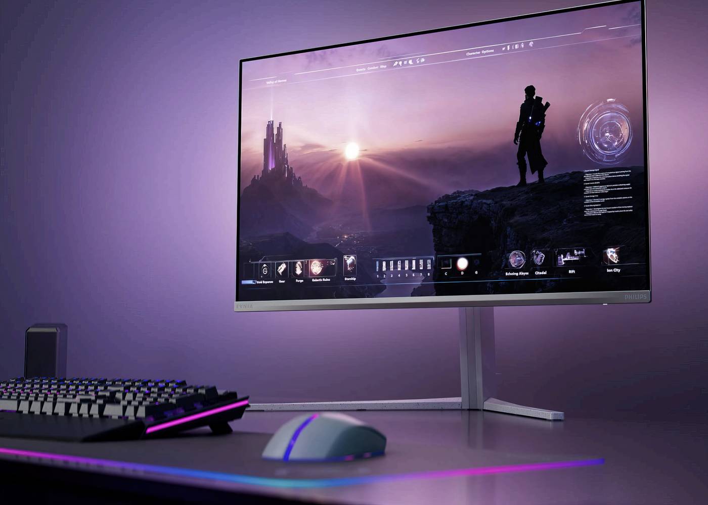 Philips Evnia 32M2N6901A: QD-OLED 4K 165 Hz i Ambiglow dla graczy