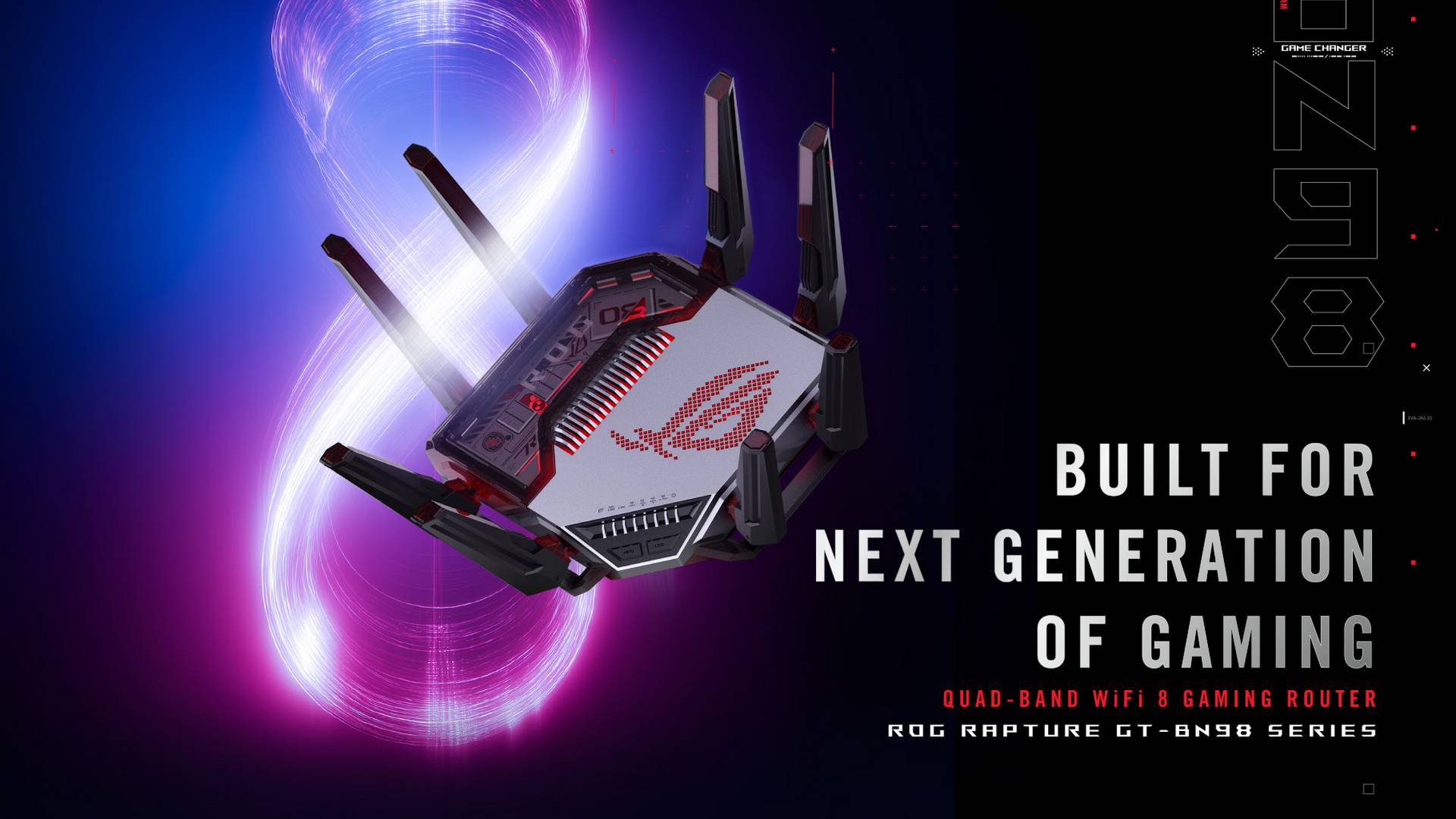 ASUS pokazuje potężne routery WiFi 8. Rozpędzają się do 30 Gb/s