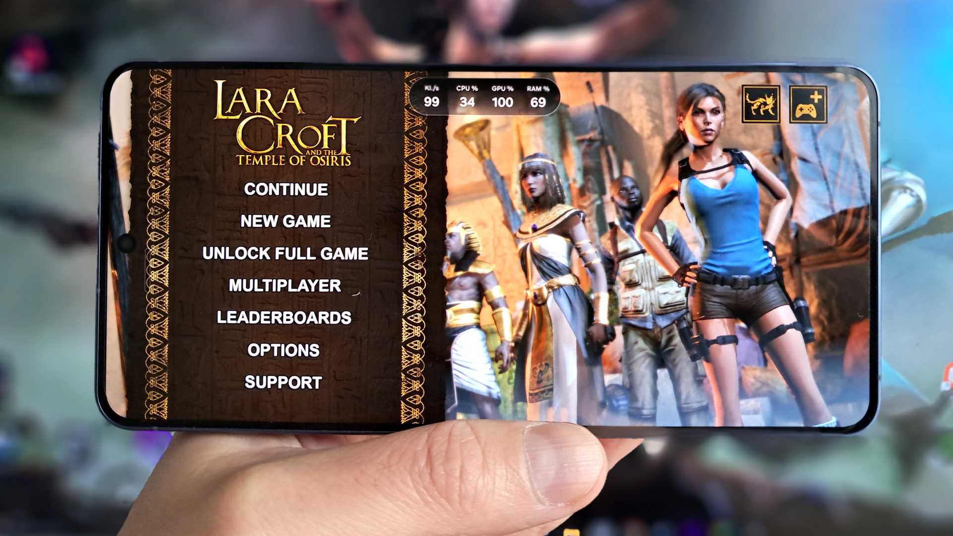 Tak działa Lara Croft: Temple of Osiris na smartfonie. Porównanie do wersji PC