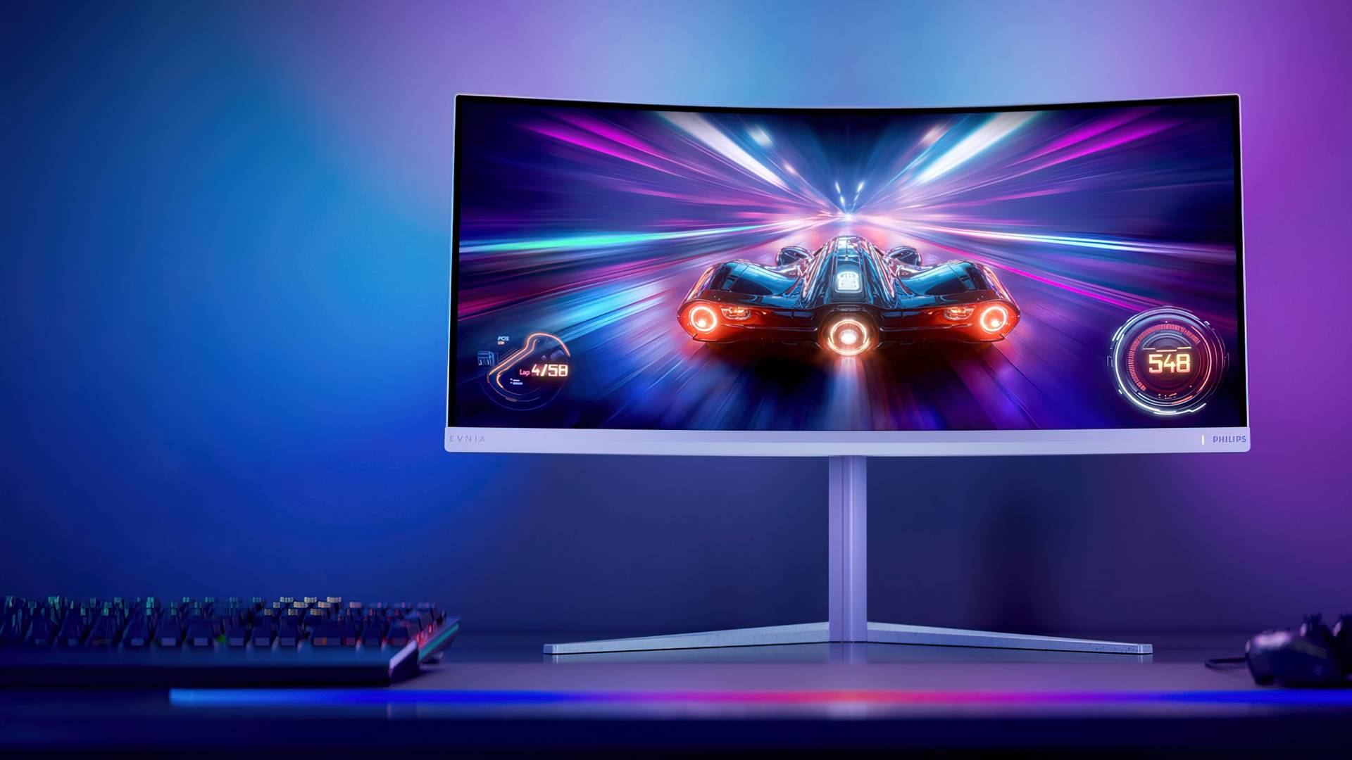 Philips Evnia 34M2C5601QA to monitor do gier i pracy. Ma USB-C 90 W, KVM i 200 Hz